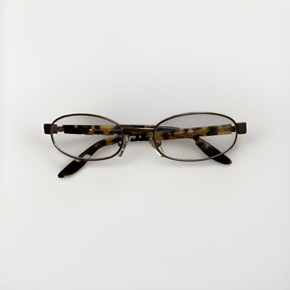 Tom Ford for Gucci GG 1640/S  Gold & Tortoise Oval Glasses Made In Italy FRAMES